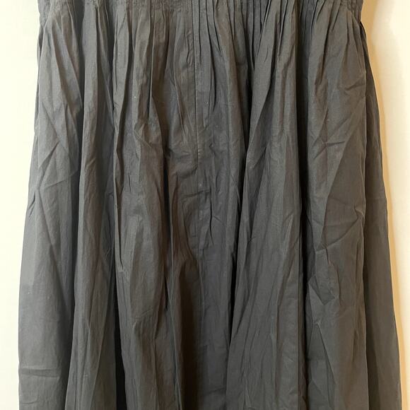 J.Crew Collection Strapless Notched Maxi Dress LBD Party Wedding CI878 Black 12 - Picture 12 of 16